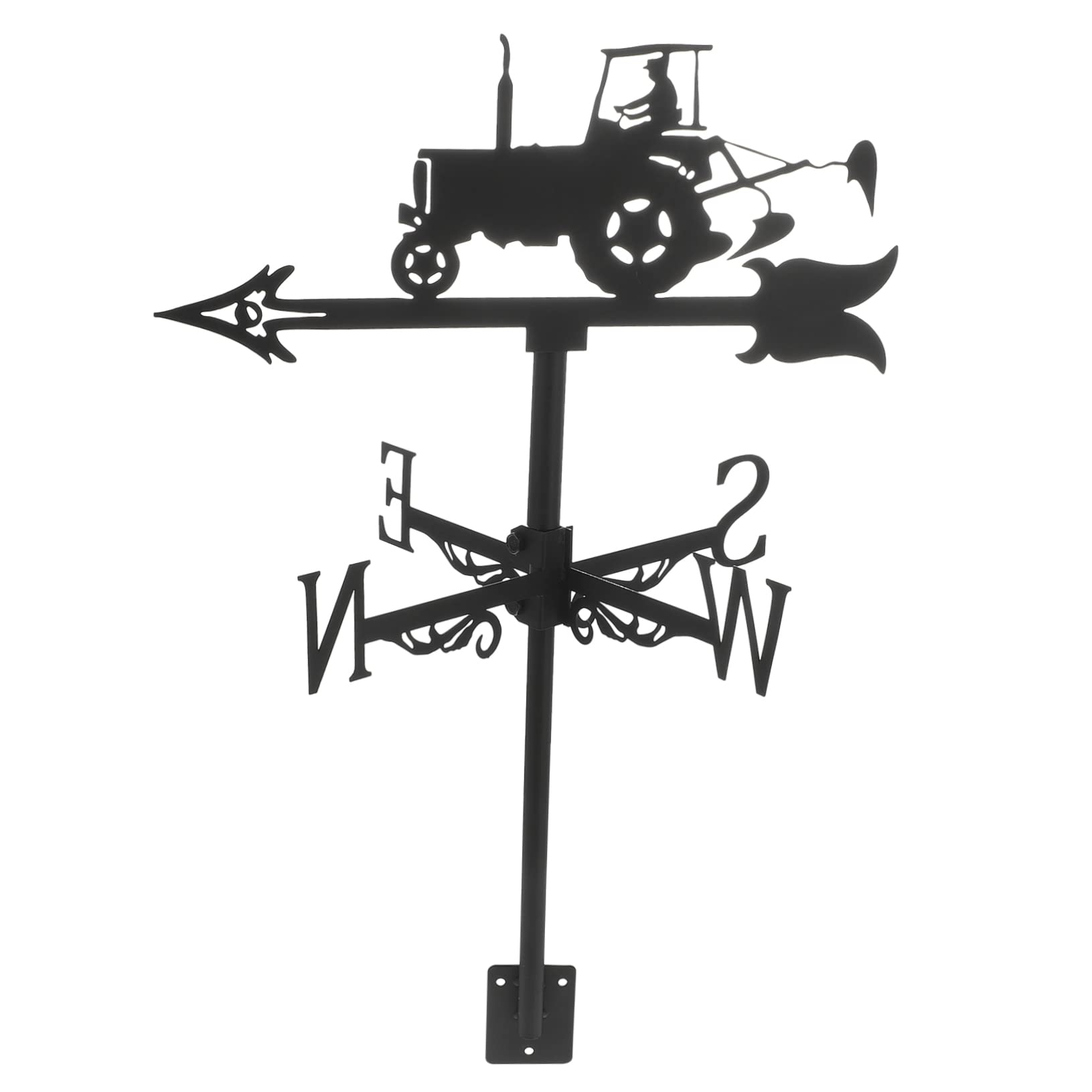 Girouette de Style Ferme, Ornement de Jardin, Support pour mangeoire à Oiseaux, décoration extérieure de Toit, métal et Fer forgé, Style européen