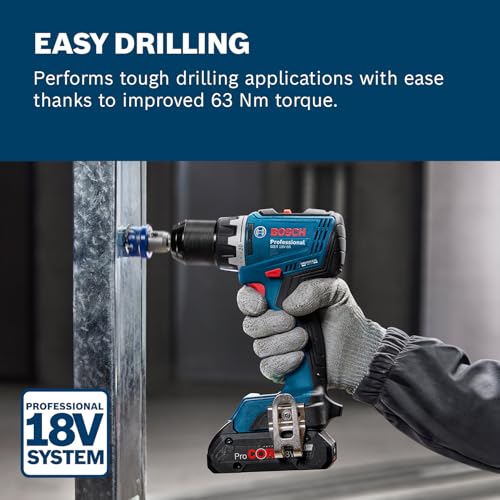 Bosch Professional 18V System Cordless Drill Driver GSR 18V-65 - Image 2