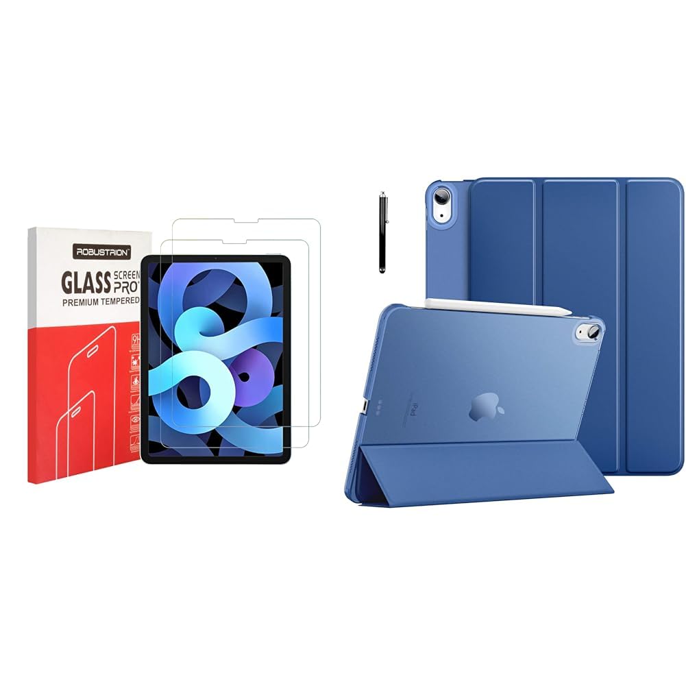 Robustrion Tempered Glass for iPad Air 4th 5th Generation/All iPad Pro 11 inch Screen Protector Guar (B0BQG8HF5Z) Amazon Price History, Amazon Price Tracker