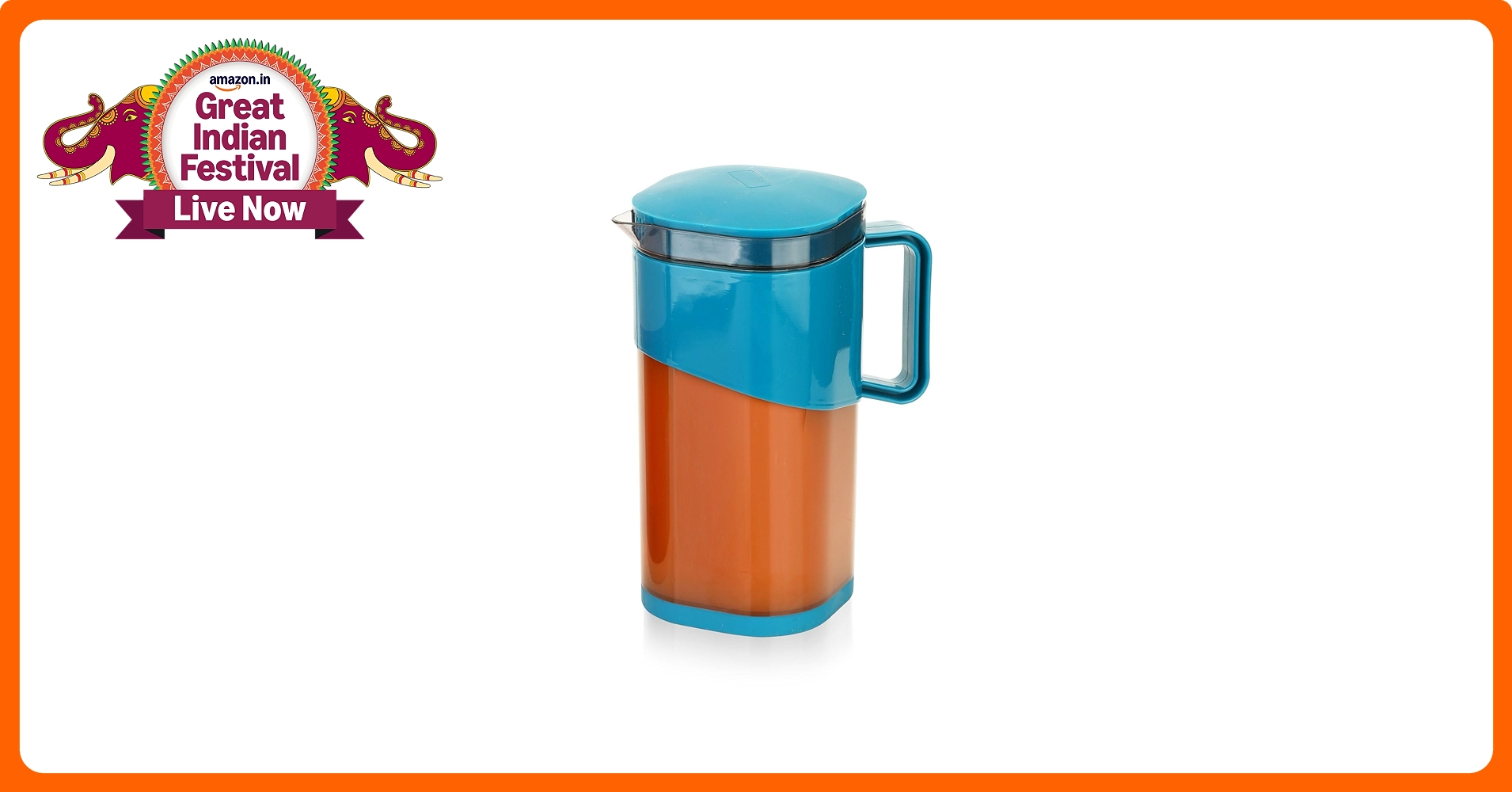 MICA Water Pitcher 2個セット Toyshine Spanker 1.6L Large Water Pitcher with Lid + 4