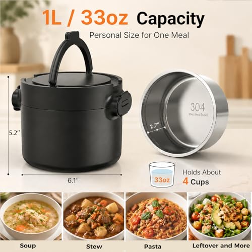 Electric Portable Soup Cup Warmer