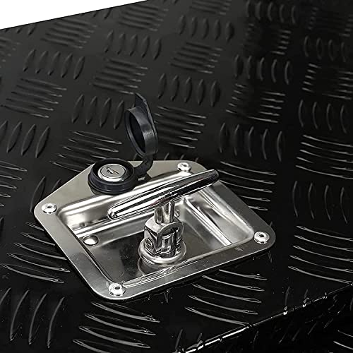 Fsbcgt 4Pcs Tool Box Recessed T Handle Latch, Heavy Duty Stainless Steel Tool Box Locks For Trailer Box Rv Camper Truck Bed Toolboxes W/Key(The Lock With The Waterproof Cover) #TOP7