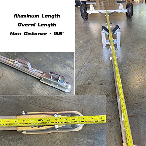 image for Seamax Portable Boat Carry and Launch Hand Dolly Set with 16” Pneuma