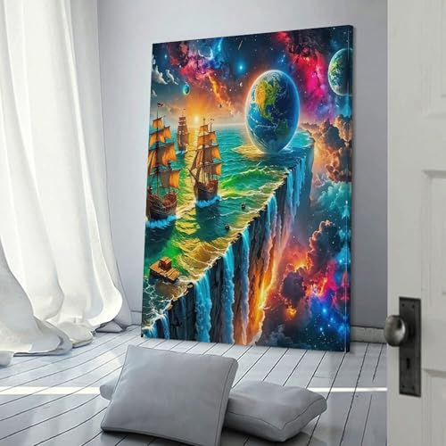 Impression sur toile navire pour raviver un couloir sombre