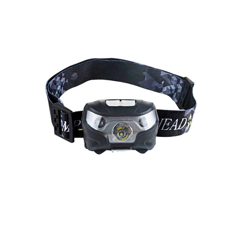 RajoNN Faro Potente Led Frontal Led Faro Linterna USB Recargable antorcha lámpara de Cabeza
