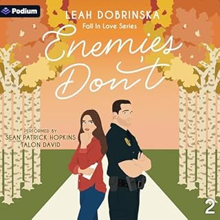 Enemies Don't Audiolibro Por Leah Dobrinska arte de portada