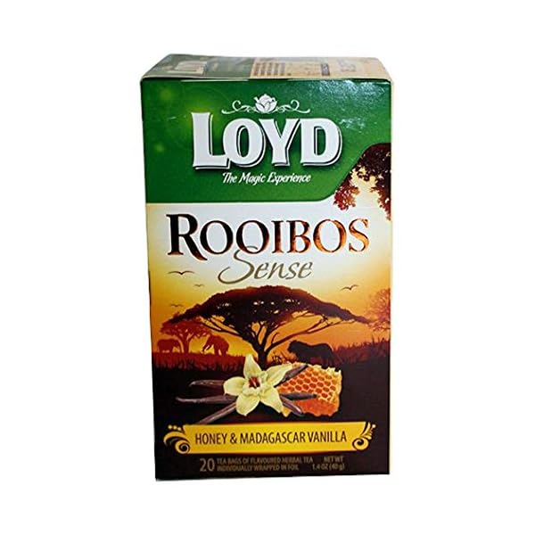 Té de frutas con sabor a frambuesa y fresa Loyd, 50 uds.