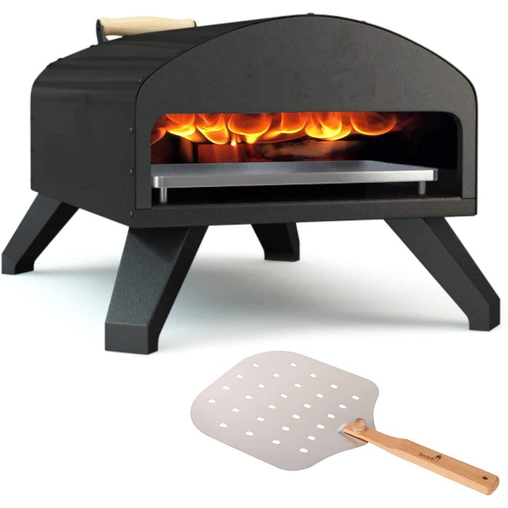 Bertello Outdoor Pizza Oven Black Amazon Sg Garden