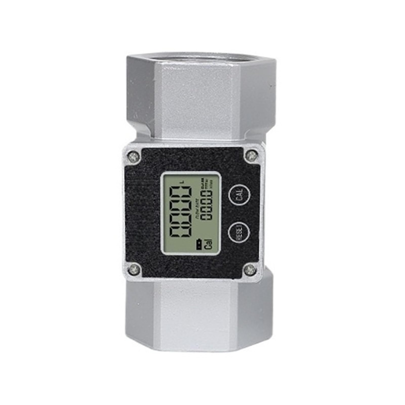 WQGQPXOB Electronic Digital Flow Meter Stainless Steel Liquid(1.5" stainless steel)