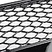 Cninba13 Honecomb Style Sport Mesh Grill Front Bumper Grille for Audi A5 S5 B8 2008-2012