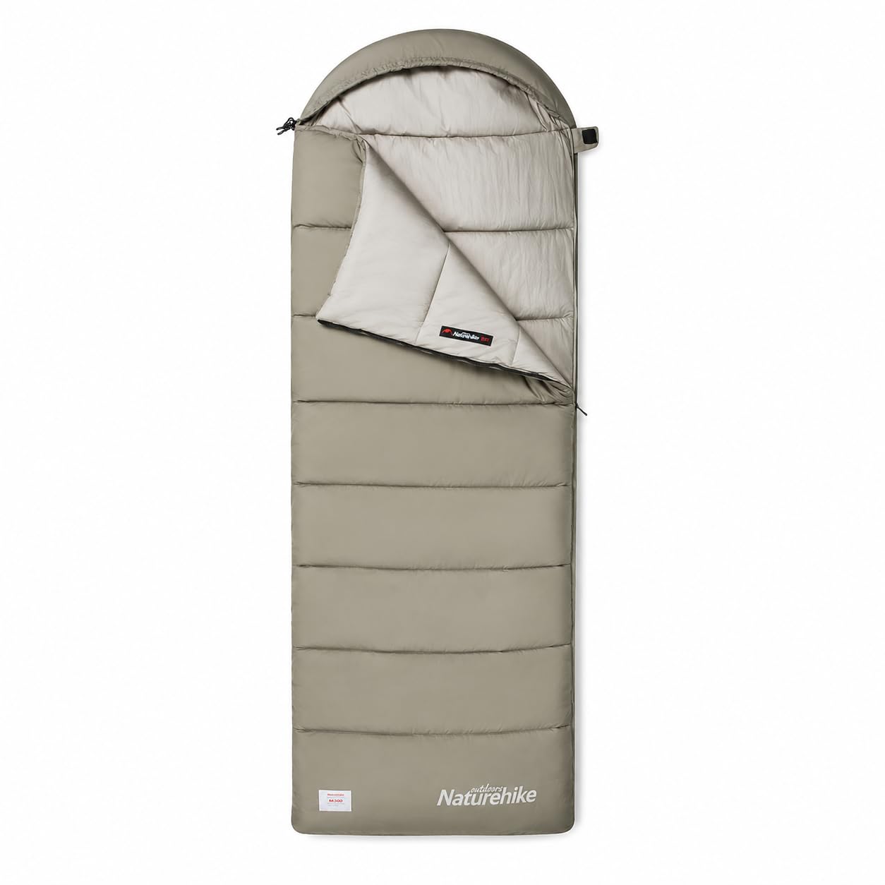 Naturehike Saco de dormir de camping – 3 estaciones clima cálido y fresco – verano, primavera, otoño, ligero, impermeable para adultos y niños – equipo de camping, viajes y al aire libre