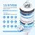 Frizzlife 1200 GPD Reverse Osmosis Water Filter PD1200, 11-Stage Tankless Reverse Osmosis System, Under Sink RO Water Filtration System, 3:1 Pure to Drain, Smart Faucet with TAM3 Alkaline Filter