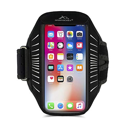 Racer Edge, Large Strap Thin Armband for iPhone 11, 11 Pro, 11 Pro