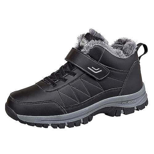 Snow Boots Men Warm Lined Footwear Waterproof Outdoor Lightweight Winter Boots Non-Slip Cold Weather Shoes Hiking Boot Trekking Boots - Main Image