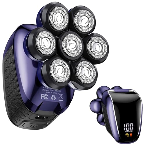 Wyklaus Head Shavers for Bald Men: 5-in-1 Electric Razor -