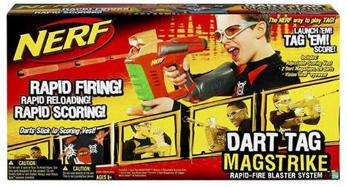 Hasbro Nerf Dart Tag Mag Strike Red
