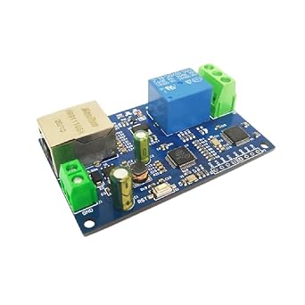 Ethernet Relay Module Mqtt Modbus RS485 Digital Input Web Access Control Board Coap LAN 1 Channel Output New 2025 for Arrival High Reliable Electronic Component, Precision, Stable Performance