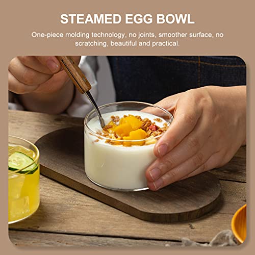 PATKAW Glazen Dessertbeken Kommen: 4 Stks Heldere Ijsbekers Voorgerechten Cupumbler Serveerbekers Voor Yoghurt Mousse Puddings Voorgerechten Sundaes Cake Tiramisu Proeverij 190 Ml - Image 8