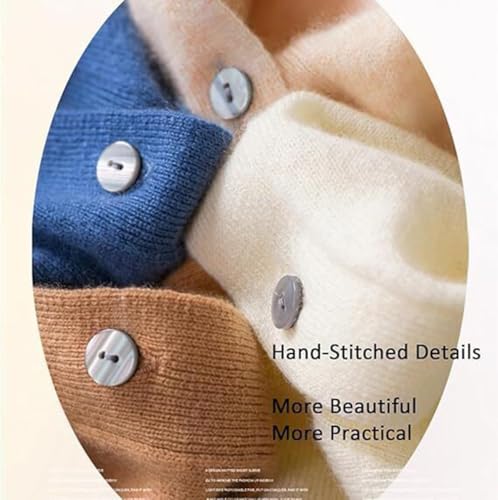 Cashmere Cardigans for Women，Cashmere Cardigan，Cashmere Sweater Women，V Neck Knit Button Front Casual Trendy Tops4