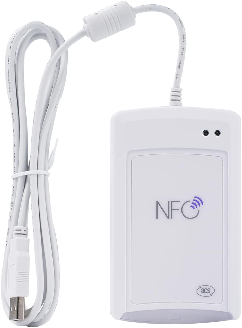 USB NFC Reader 2 in 1 NFC Reader ACR1581U Contactless and Contactless Card Reader Standard Smart Card Reader PC SC CCID RFID USB Interface