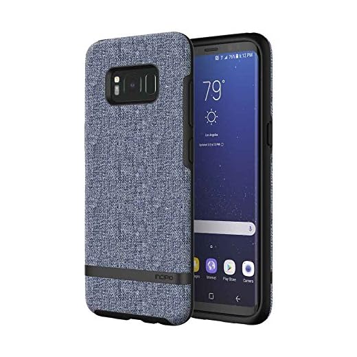 Incipio Esquire serien fodral till Samsung Galaxy S8, En storlek, BLÅ