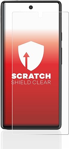 Miniatura 2 de upscreen Protector de pantalla de protección contra arañazos compatible con Google Pixel 6a - HD transparente, antihuellas