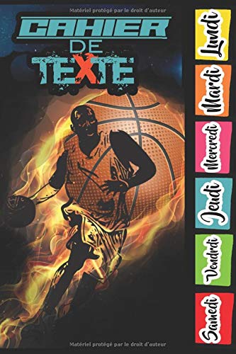 Télécharger Cahier de texte: Cahier de texte Basketball : Pour tout ceux qui aiment le basket. Cahier scolaire, PDF Ebook En Ligne
