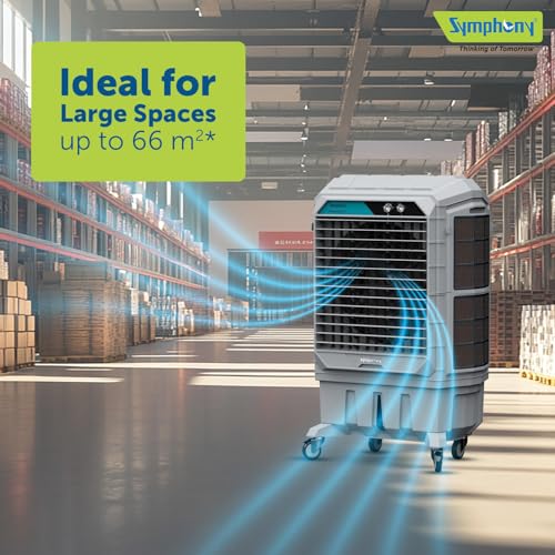 Image of Symphony Movicool XL 200i Desert Cooler , Grey