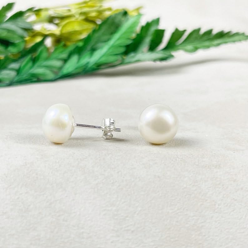 Perles d'eau douce boucles d'oreilles pour sublimer vos tenues de bureau