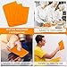 Frienda Body Filler Spreaders Plastic Tools for Automotive Applying Putties Glazes Caulks and Paint(6 Pcs,3 Sizes)