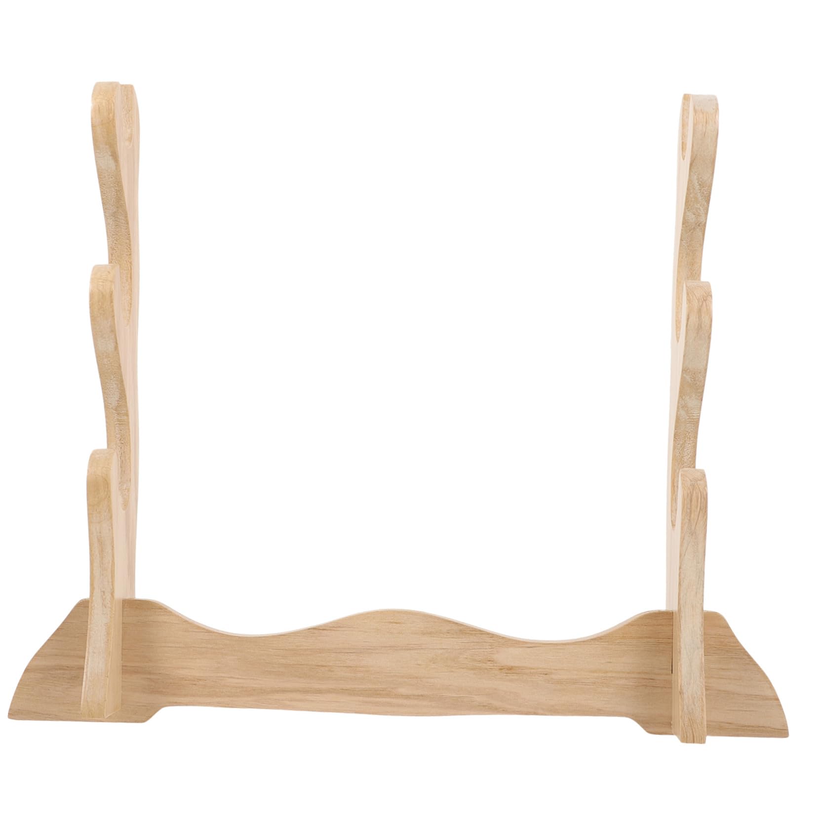 TOYANDONA Estante de Espadas de Madera Soporte Decorativo para Espadas Expositor de Mesa para Exposición Salas de Estar