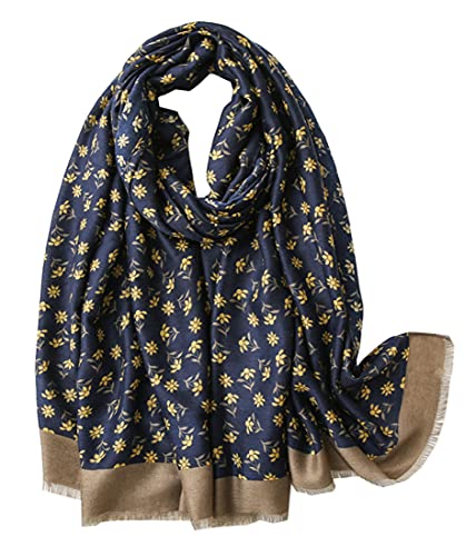 FAIRYGATE Schals & Tücher für Damen Schal XXL Baumwolle Warm Halstuch Stola Scarf Shawl Lässige Weich Lustig Frühling Sommer Herbstschal Geschenk Freundin 81013