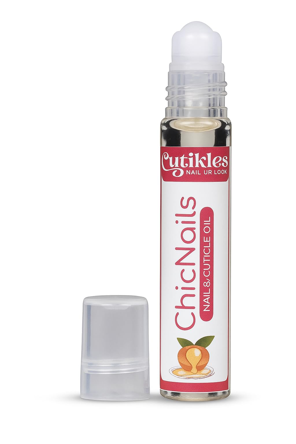 CUTIKLES Cuticle Oil Roll-On. Nourishing & Hydrating Formula for Healthy Nails. Easy-to-Apply Roll-On Bottle, Perfect for Dry Cuticles & Nail Care, Compact & Travel-Friendly - 10ml