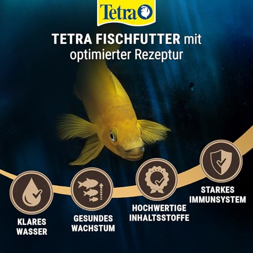 Tetra Pro Colour Multi-Crisps - Premium Fischfutter mit Farbkonzentrat für schöne, farbenprächtige Fische, 500 ml Dose