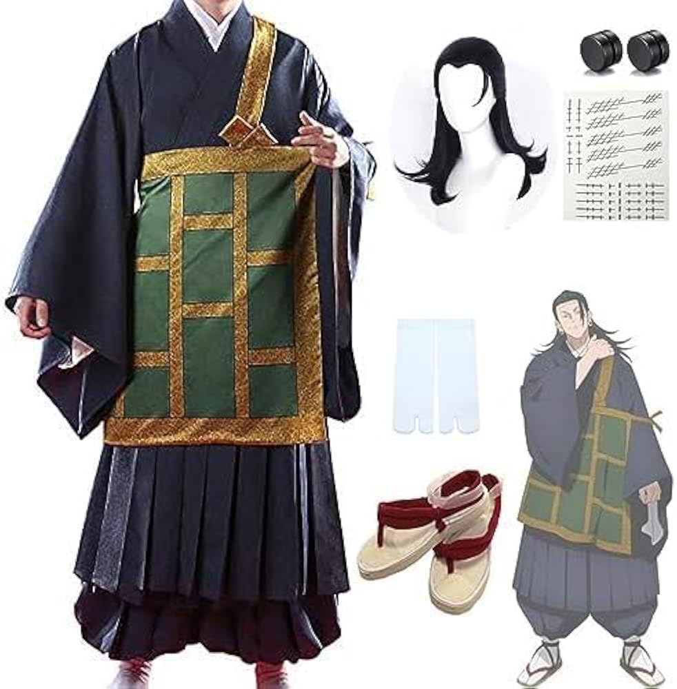 Amazon.co.jp: [HanCheng] 呪術廻戦 夏油傑 渋谷事変 コスプレ