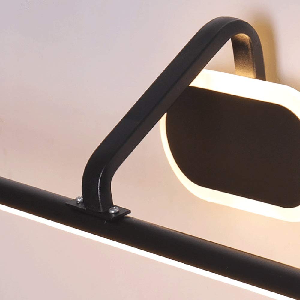 Luci Specchio per Trucco a Led, Luce per Trucco da Bagno, Senza Scintille, Lampade Frontali per Specchi da Interno, Illuminazione per Quadri, Lampada da Parete a Incasso per Bagno/18W 3000K