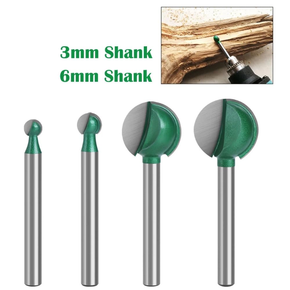 3 Frese A Dritta In Carburo Di Tungsteno - Diametro 6mm, Per Legno, CNC, Lavorazioni - Foto 11