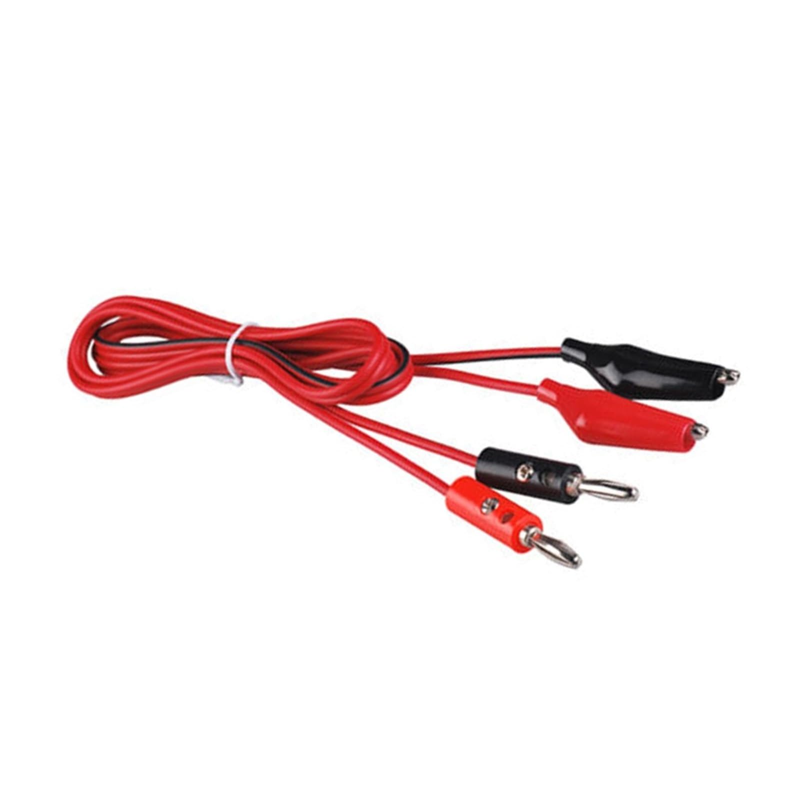 1 m Banana to Crocodile Clip Test Lead Double-End for Multimetr