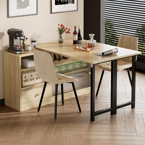 Table gain de place extensible pour optimiser un petit appartement moderne