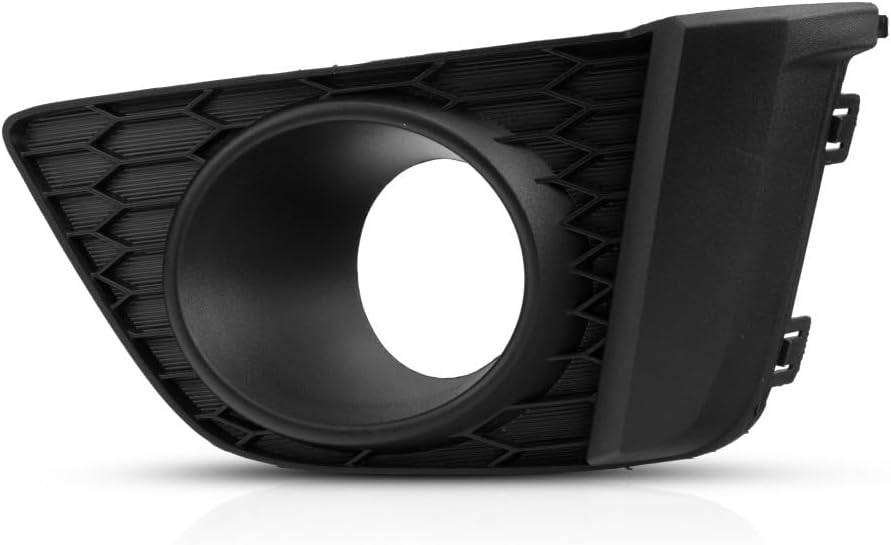 For Honda Fit Fog Light Cover 2015 2016 2017 Driver Side | Bezel | Textured Black | DOT/SAE Compliance | HO1038119 | 71108T5RA10