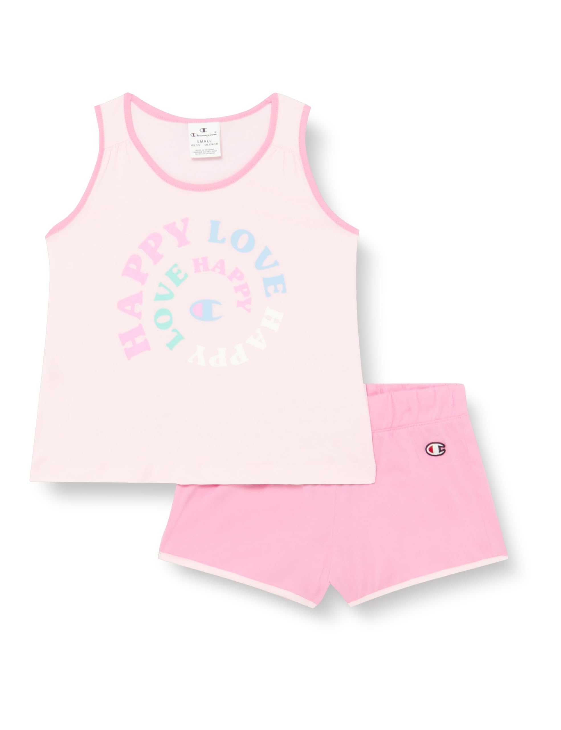 Champion Legacy Icons G - Graphic Top & Shorts Completo Bambine e ragazze (Pacco da 1)