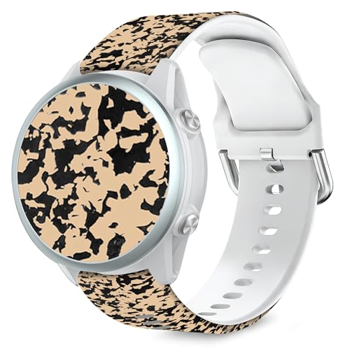 Lyforaz �ׂ��b�o���h Samsung Galaxy Watch 3 45mm�Ή� 22mm �\�t�g�V���R�� ���킢���X�g���b�v Venu 4 45mm/3/Forerunner 570 47mm/970/965/955/265/255 �X�}�[�g�E�H
