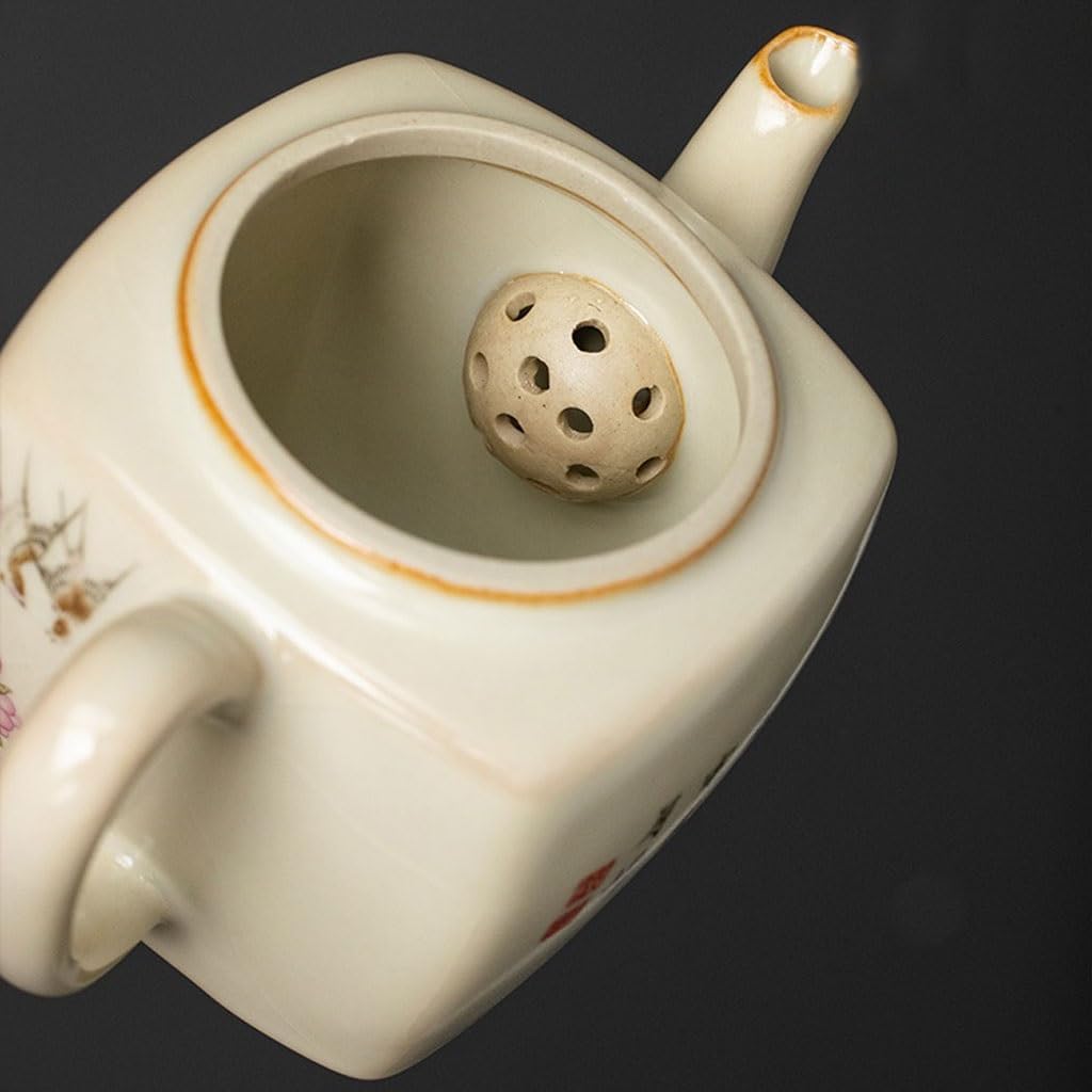 Ceramic Teapot Single Ceramic Large Capacity Teapot For Home Use Flower Teapot Kung Fu Tea Set Exquisite Afternoon Tea Teapot Tea Pot Ceramic