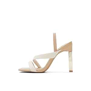 ステッチかわいい【Call It Spring】Kaelyn厚底ウェッジサンダル Amazon.com | Call It Spring Women's Nightout Heeled Sandal