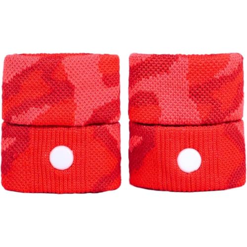 Image of P6 Motion Sickness Bands for Adults Wristbands for Anti Nausea Sea Cruise Travel Car Pregnancy Morning Sickness All-Natural Non Drowsy Relief Acupressure Treatment (2 Pack, Red - Red)