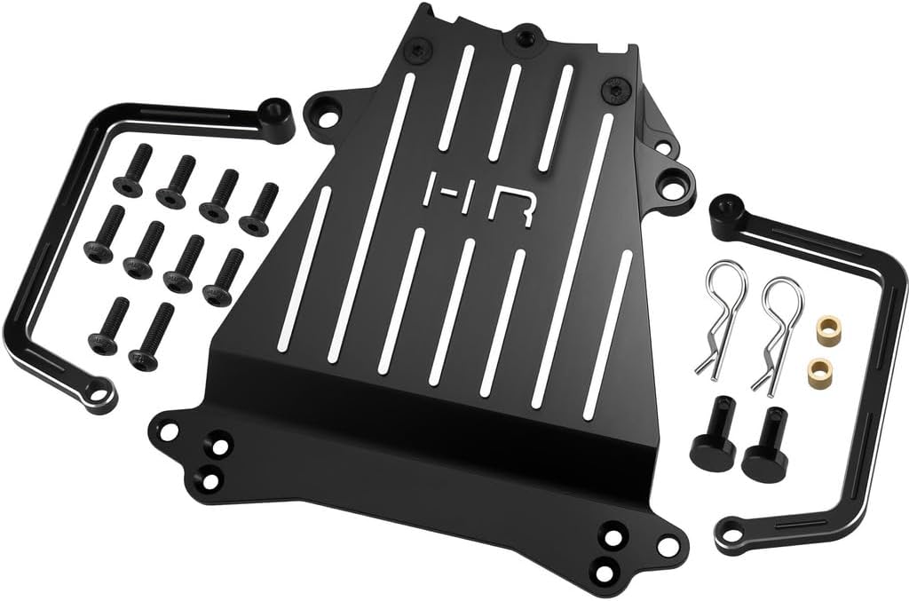 Hot Racing TLB12601 T6 Battery Mount Plate CW01 Lunchbox Midnight Pumpkin