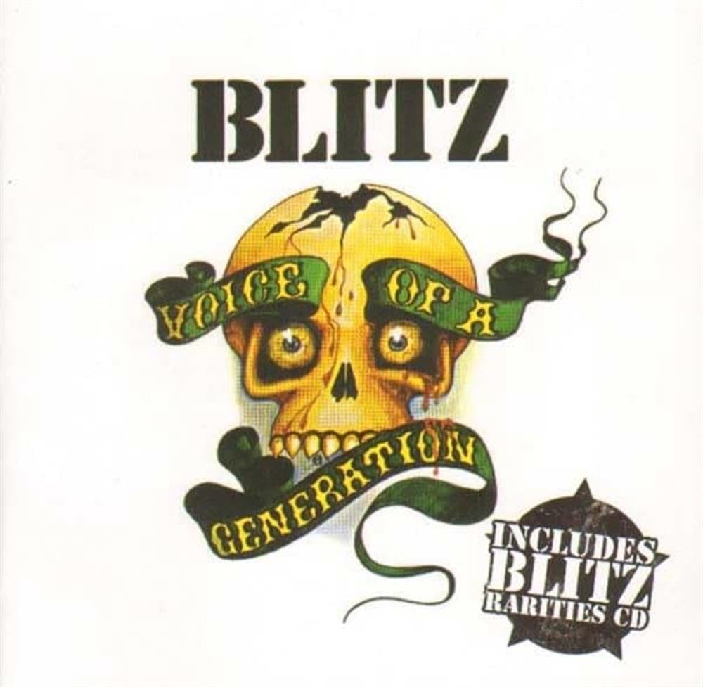 BLITZ - Voice Of A Generation Splatter Vinyl lp new sealed uk82 punk rock mint**