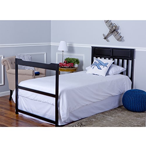 Dream On Me Zoey 3 in 1 Convertible Changing Table, Black - image 2