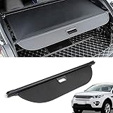 JSLYF Car Retractable Cargo Cover, for Land Rover Range Rover Sport 2014 2015 2016 2017 2018 Rear Trunk Parcel Shelf Luggage, Automobile Security Shield Shade Boot Parcel Accessories