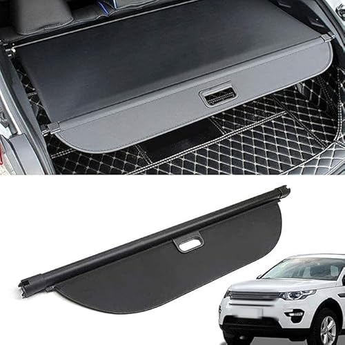 JSLYF Car Retractable Cargo Cover, for Land Rover Range Rover Sport 2014 2015 2016 2017 2018 Rear Trunk Parcel Shelf Luggage, Automobile Security Shield Shade Boot Parcel Accessories